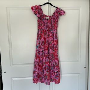 Tuckernuck multicolor maxi dress. Worn once.